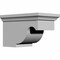 Ekena Millwork 5 5/8"W x 9 3/8"D x 5 3/4"H Dublin Bracket BKT09X05X05DU - alternate 1